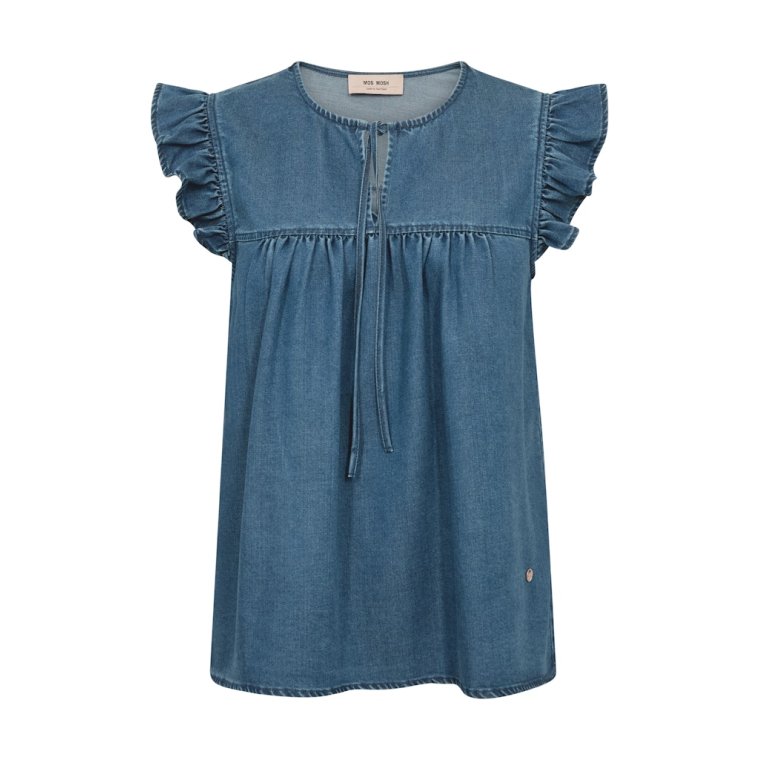 Mos Mosh - MMOlaya Lich Blouse - Blue