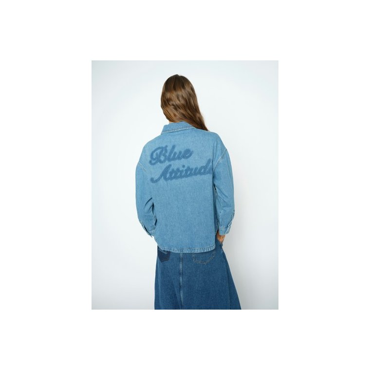 Mos Mosh - MMOline Enk Shirt - Blue