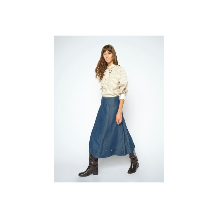 Mos Mosh - MMAurora Lio Skirt - Dark Blue