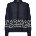 Mos Mosh - MMSilca Lino Shirt - Salute Navy