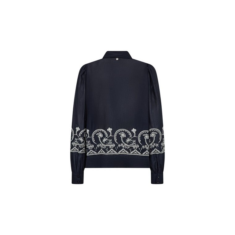 Mos Mosh - MMSilca Lino Shirt - Salute Navy