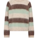 MOS MOSH - MMSuvi Stripe Knit - Frosty Green
