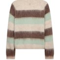 MOS MOSH - MMSuvi Stripe Knit - Frosty Green