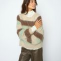 MOS MOSH - MMSuvi Stripe Knit - Frosty Green