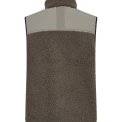 MOS MOSH - MMRowe Eli Teddy Vest - Dusty Olive