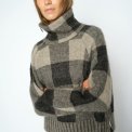 MOS MOSH - MMMaija Check Knit - Black