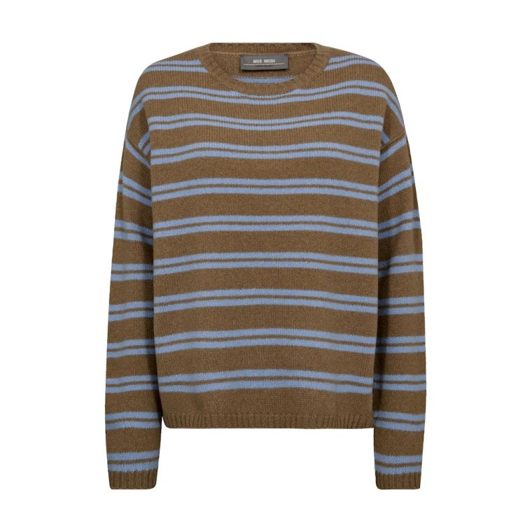 MOS MOSH - MMKhai Two Stripe Knit - True Camel