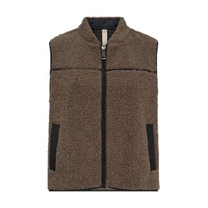 MOS MOSH - MMRowe Teddy Waistcoat - Falcon