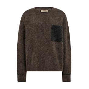 MOS MOSH - MMAlila Mohair Knit - Falcon