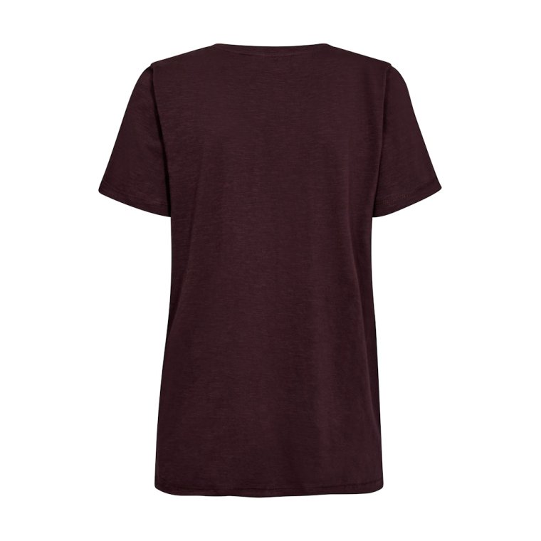 MOS MOSH - MMNadine O-SS Deco Tee - Fudge