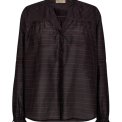 MOS MOSH - MMBenedetta Silky Shirt - Fudge