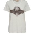 MOS MOSH - MMNadine O-SS Deco Tee - Ecru