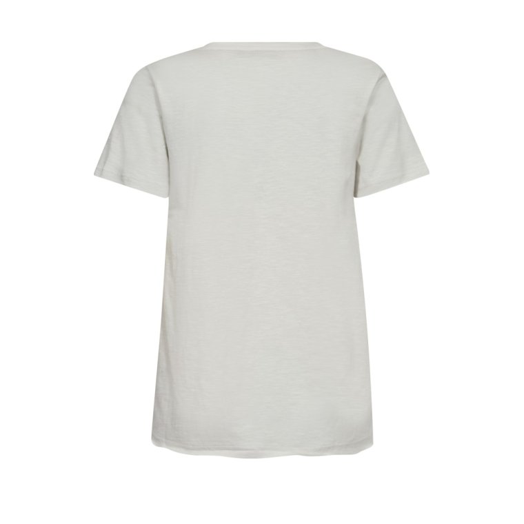 MOS MOSH - MMNadine O-SS Deco Tee - Ecru