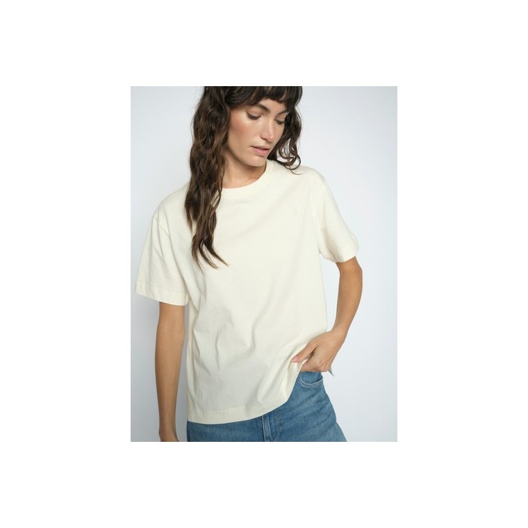 MOS MOSH - MMLandscape O-SS Tee - Ecru