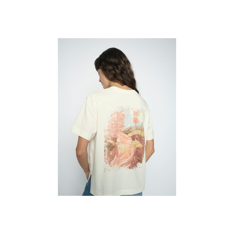 MOS MOSH - MMLandscape O-SS Tee - Ecru
