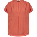 MOS MOSH - MMKosha Senti SS Blouse - Emberglow