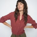 Mos Mosh - MMMArtina Linen Shirt - Cowhide