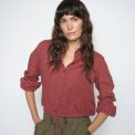 Mos Mosh - MMMArtina Linen Shirt - Cowhide