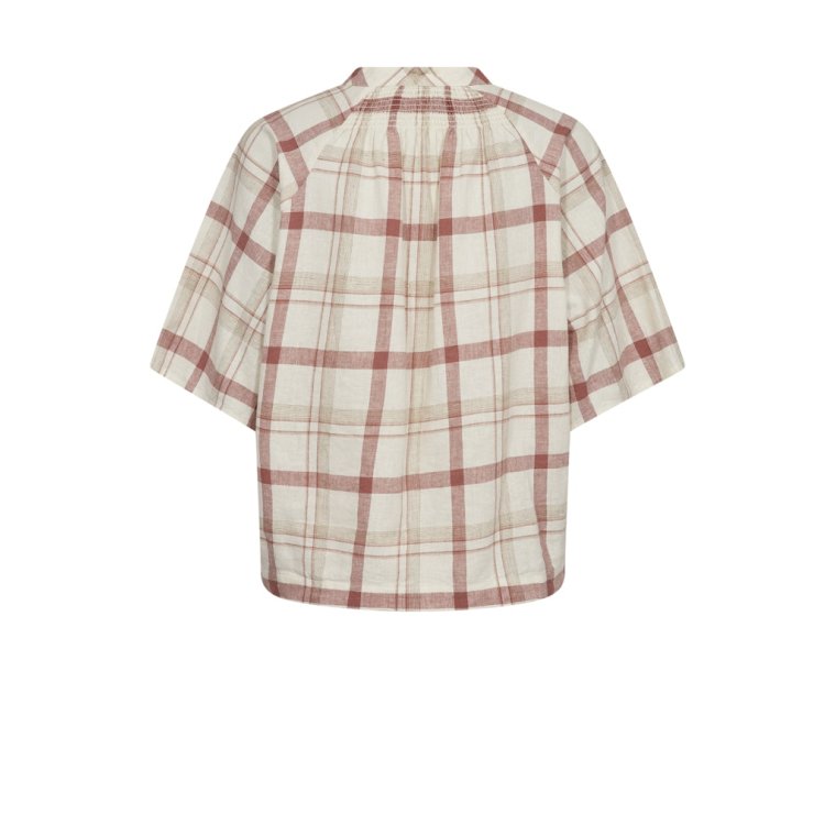 Mos Mosh - MMAssia Check Shirt - Cowhide