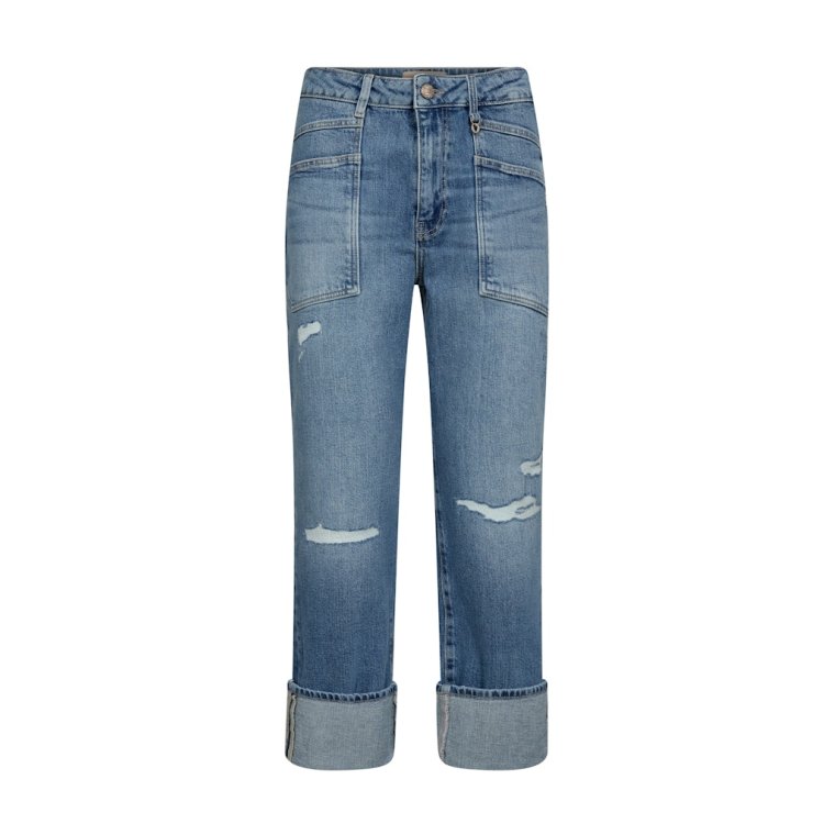 Mos Mosh - MMRachel Destroy Jeans - Blue