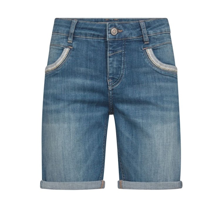 Mos Mosh - MMNaomi Salute Shorts - Mid Blue