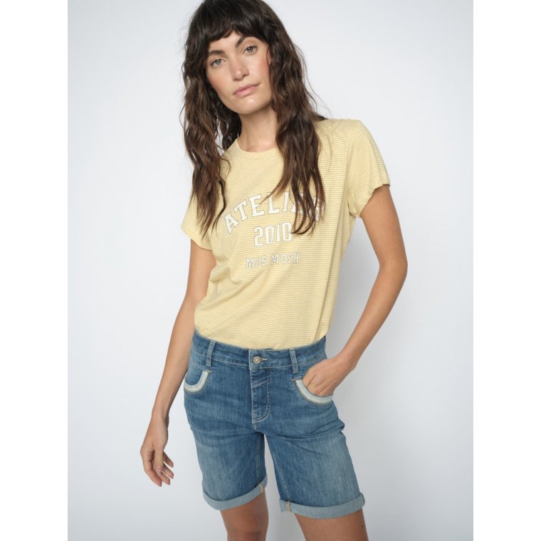 Mos Mosh - MMNaomi Salute Shorts - Mid Blue