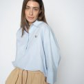 Mos Mosh - MMBritze Cam Cotton Blouse - Skyway