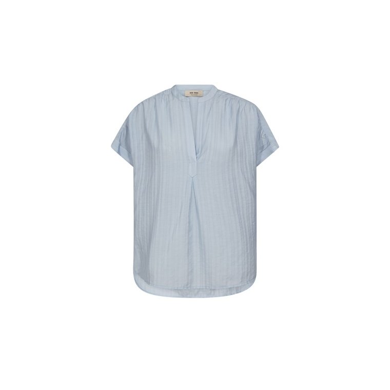 MOS MOSH - MMKosha Senti SS Blouse - Skyway