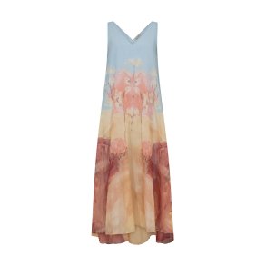 Mos Mosh - MMNylo Landscape Dress - Skyway