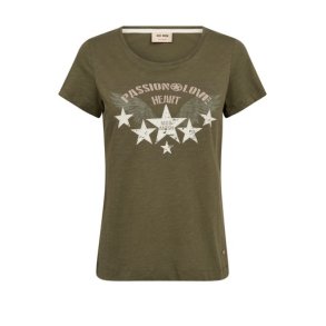 Mos Mosh - MMZibba O-SS Tee - Olive Night
