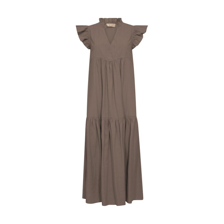 Mos Mosh - MMWaldy Izha Dress - Chocolate Chip