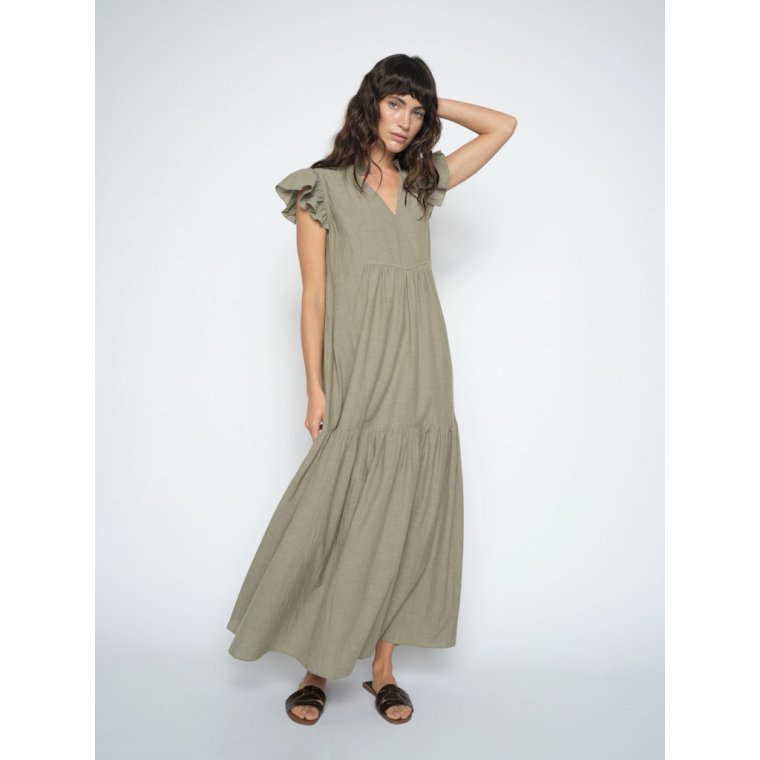 Mos Mosh - MMWaldy Izha Dress - Burnt Olive