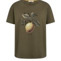 Mos Mosh - MMFruit O-SS Tee - Burnt Olive