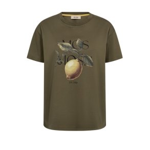 Mos Mosh - MMFruit O-SS Tee - Burnt Olive