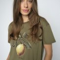 Mos Mosh - MMFruit O-SS Tee - Burnt Olive