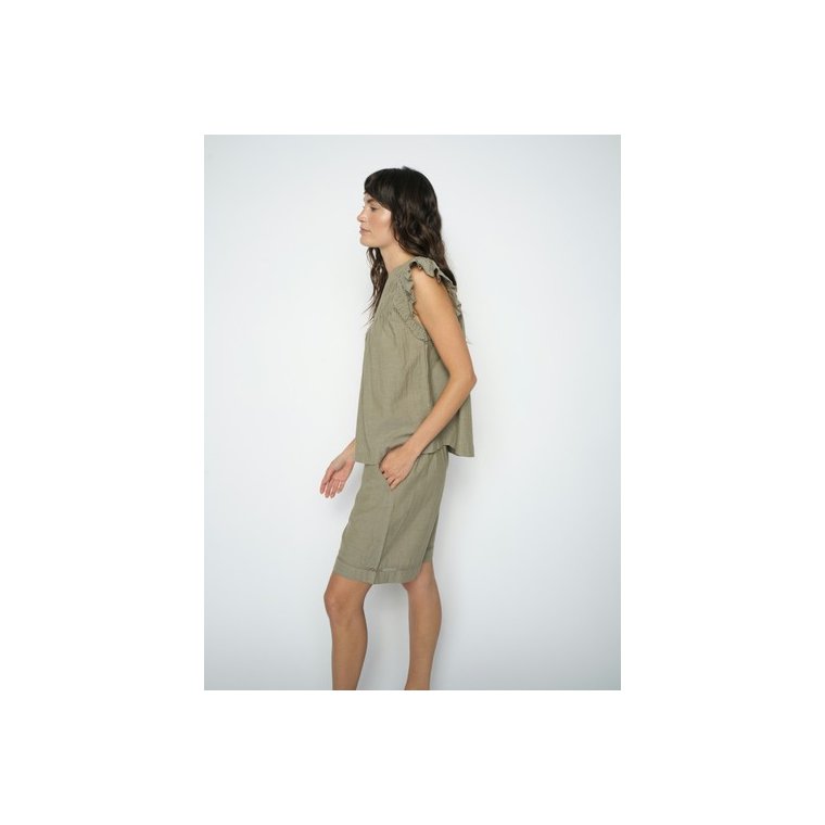 MOS MOSH - MMWellor Izha Shorts - Burnt Olive