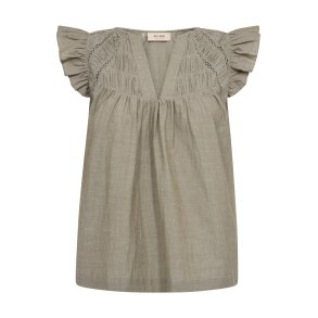 Mos Mosh - MMWoda Izha Blouse - Burnt Olive