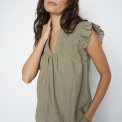 Mos Mosh - MMWoda Izha Blouse - Burnt Olive