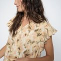 Mos Mosh - MMTea Flower Field Blouse - Burnt Olive