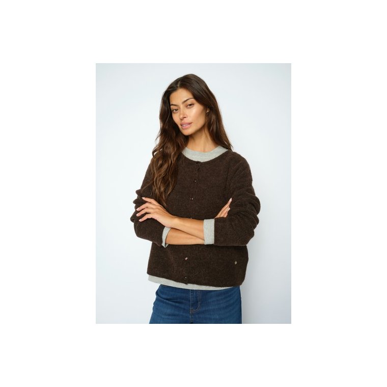 MOS MOSH - MMAlmine Knit Cardigan - Delicioso