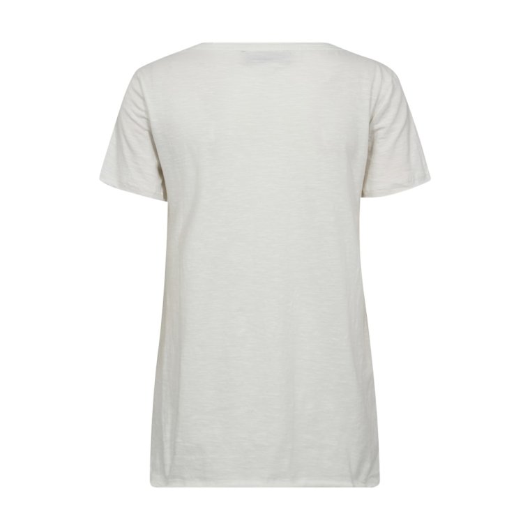 MOS MOSH - MMNadine O-SS Deco Tee - Celadon Tint