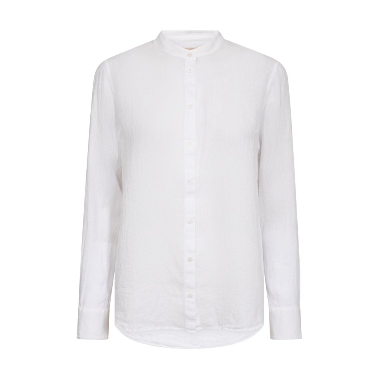 Mos Mosh - MMArtina Linen Shirt - White