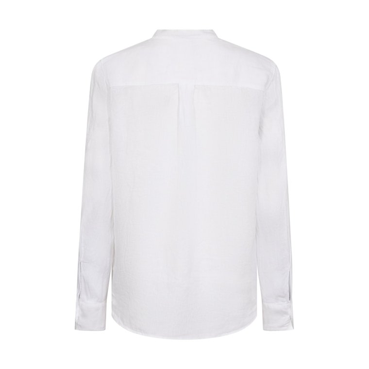 Mos Mosh - MMArtina Linen Shirt - White