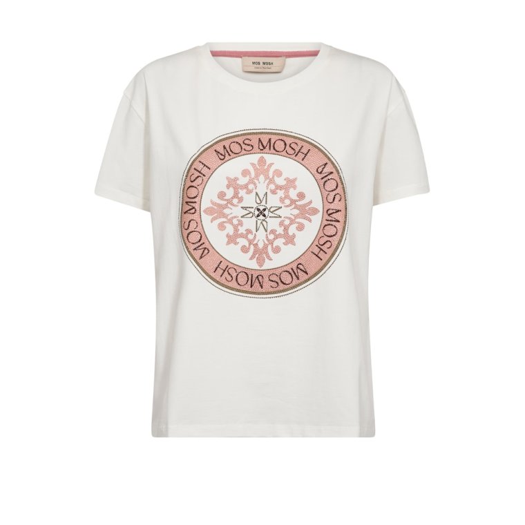 MOS MOSH - MMJudd O-SS Tee - Ecru