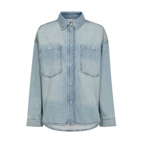 Mos Mosh - MMEmm Flower Shirt - Light Blue