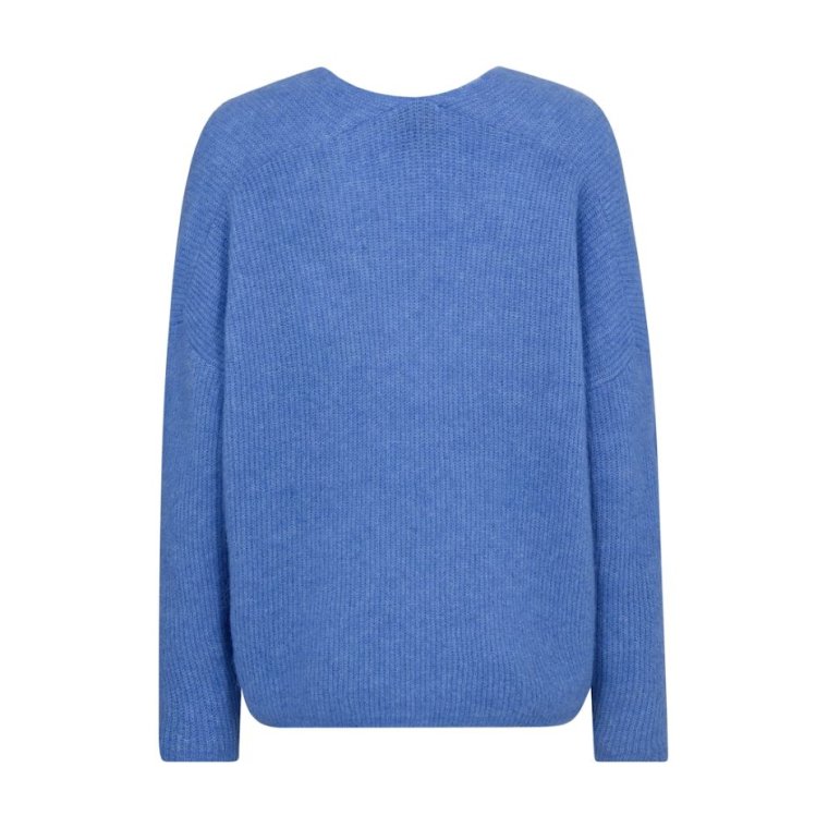 MOS MOSH - MMThora V-Neck Knit - Ultramarine