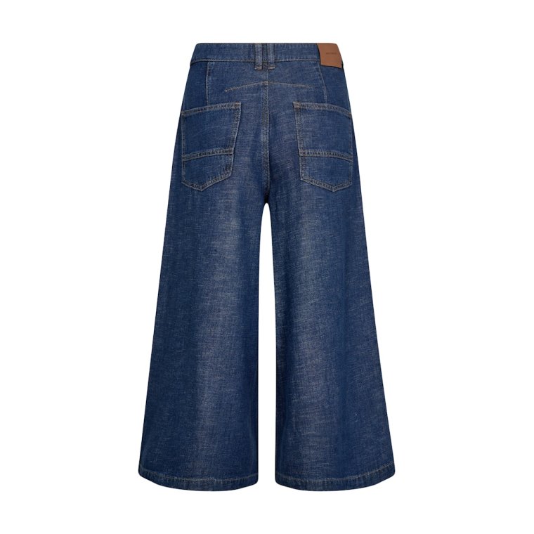 MOS MOSH - MMCulotte Arge Jeans - Dark Blue