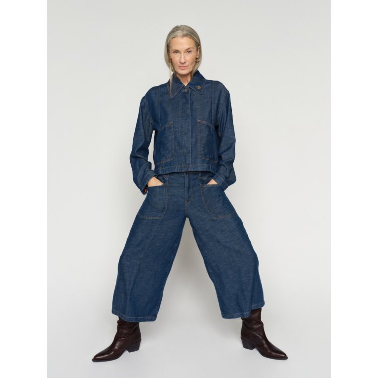 MOS MOSH - MMCulotte Arge Jeans - Dark Blue