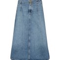MOS MOSH - MMLeala Denim Skirt - Mid Blue