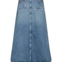 MOS MOSH - MMLeala Denim Skirt - Mid Blue
